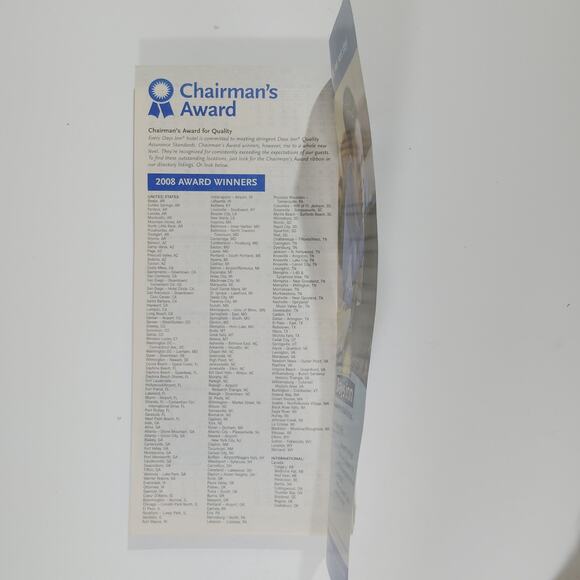 Days Inn Worldwide Directory, 04/1/08 - 3/31/09 Edition, 424 Pgs., Ephemera - Picture 4 of 5